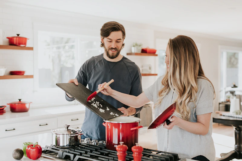 Bright, clean residential kitchen — PURE interior sanitation service